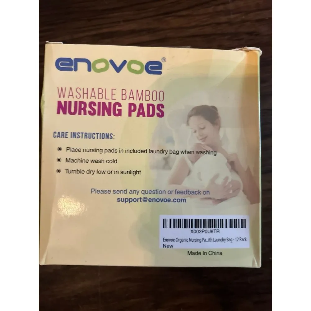 Washable bamboo‎ nursing pads